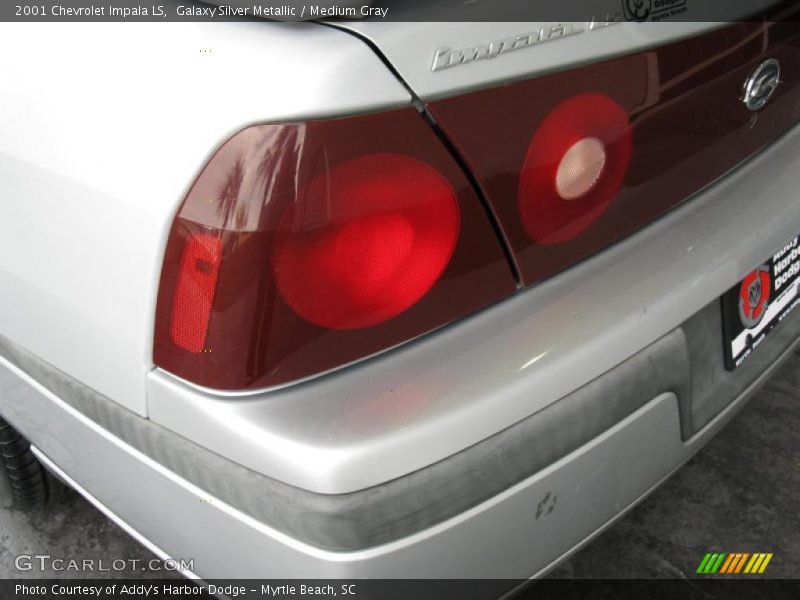 Galaxy Silver Metallic / Medium Gray 2001 Chevrolet Impala LS