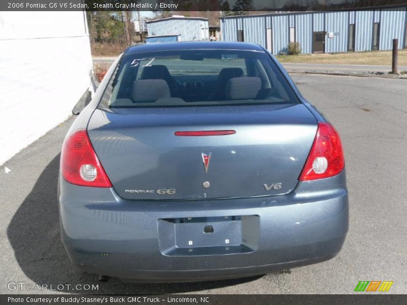 Stealth Gray Metallic / Ebony 2006 Pontiac G6 V6 Sedan