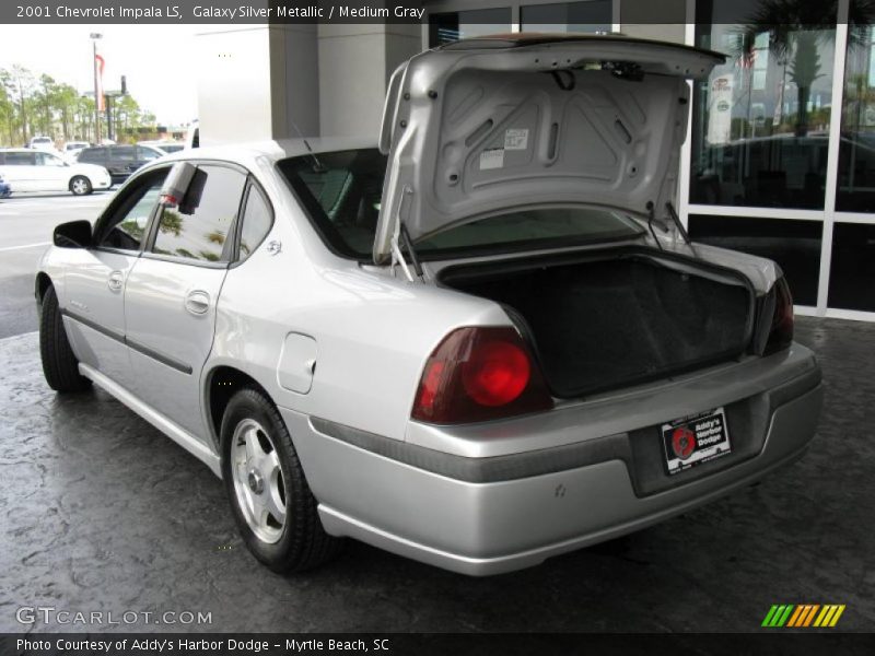 Galaxy Silver Metallic / Medium Gray 2001 Chevrolet Impala LS