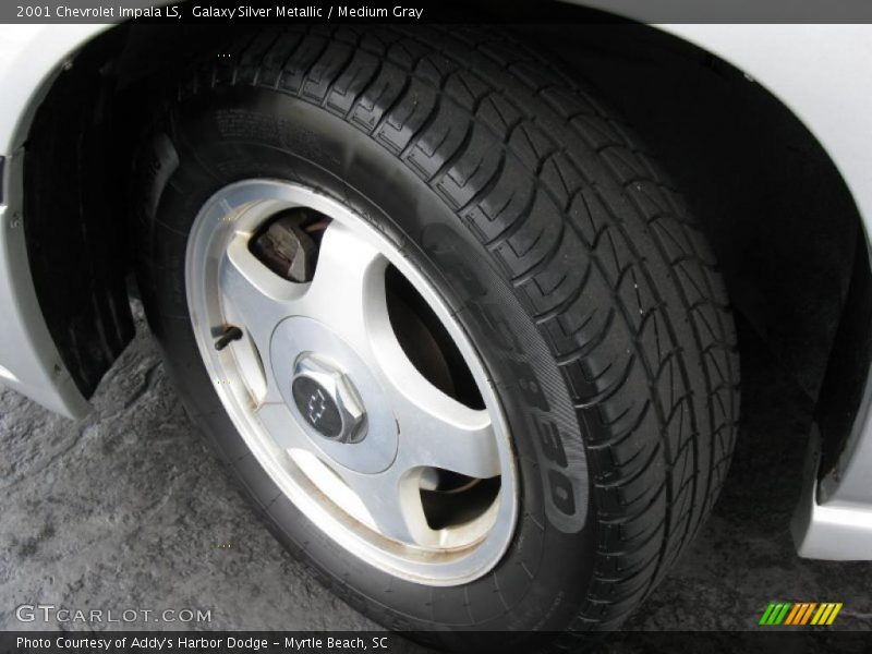 Galaxy Silver Metallic / Medium Gray 2001 Chevrolet Impala LS