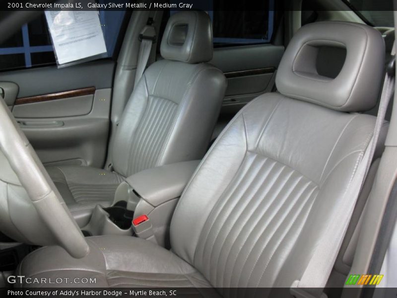 Galaxy Silver Metallic / Medium Gray 2001 Chevrolet Impala LS