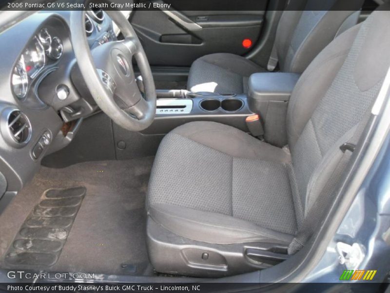Stealth Gray Metallic / Ebony 2006 Pontiac G6 V6 Sedan