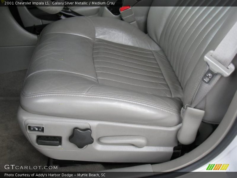 Galaxy Silver Metallic / Medium Gray 2001 Chevrolet Impala LS