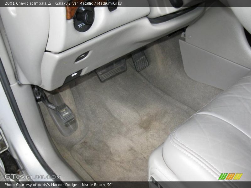 Galaxy Silver Metallic / Medium Gray 2001 Chevrolet Impala LS