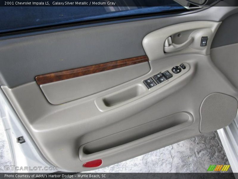 Galaxy Silver Metallic / Medium Gray 2001 Chevrolet Impala LS