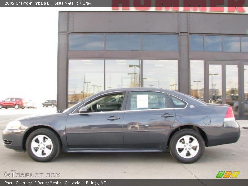 Slate Metallic / Gray 2009 Chevrolet Impala LT