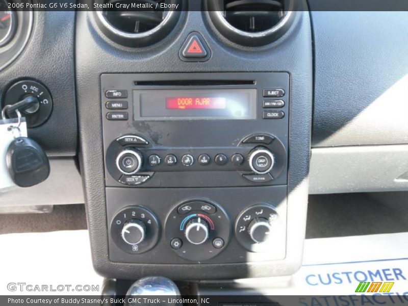 Stealth Gray Metallic / Ebony 2006 Pontiac G6 V6 Sedan