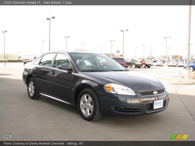 Slate Metallic / Gray 2009 Chevrolet Impala LT