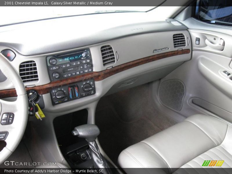 Galaxy Silver Metallic / Medium Gray 2001 Chevrolet Impala LS