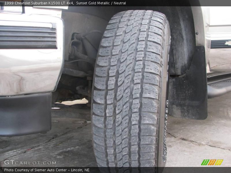 Sunset Gold Metallic / Neutral 1999 Chevrolet Suburban K1500 LT 4x4