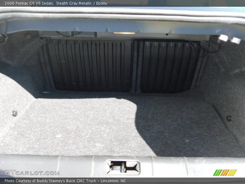 Stealth Gray Metallic / Ebony 2006 Pontiac G6 V6 Sedan