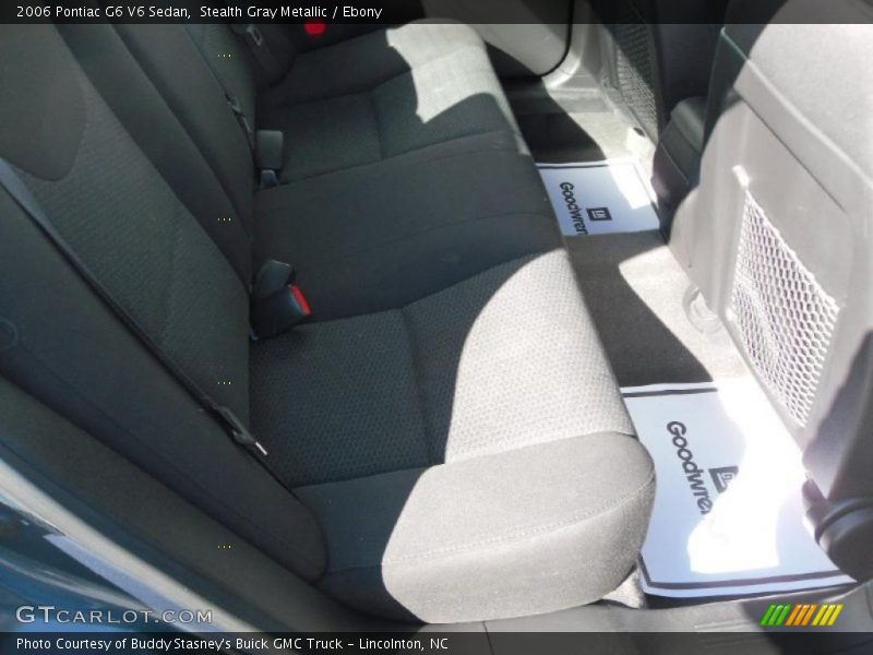 Stealth Gray Metallic / Ebony 2006 Pontiac G6 V6 Sedan