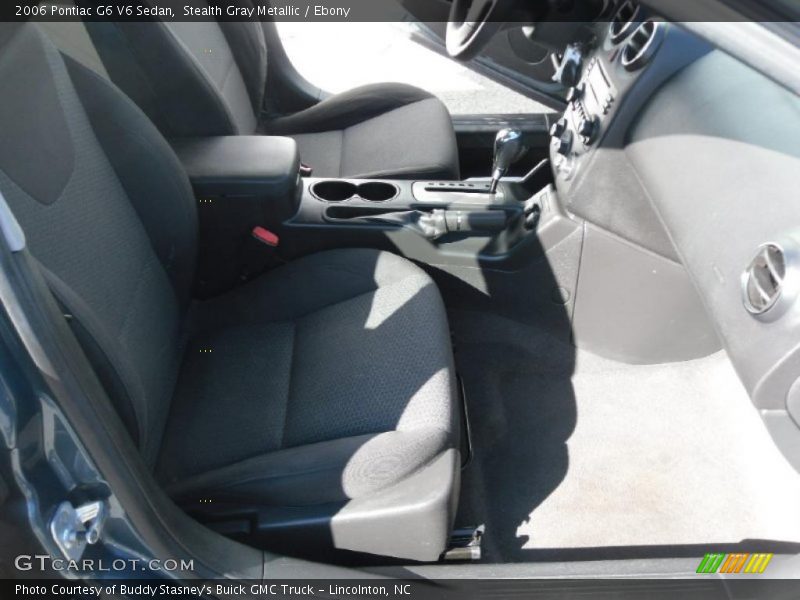 Stealth Gray Metallic / Ebony 2006 Pontiac G6 V6 Sedan