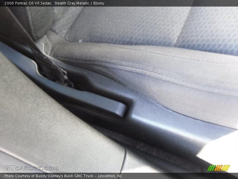 Stealth Gray Metallic / Ebony 2006 Pontiac G6 V6 Sedan