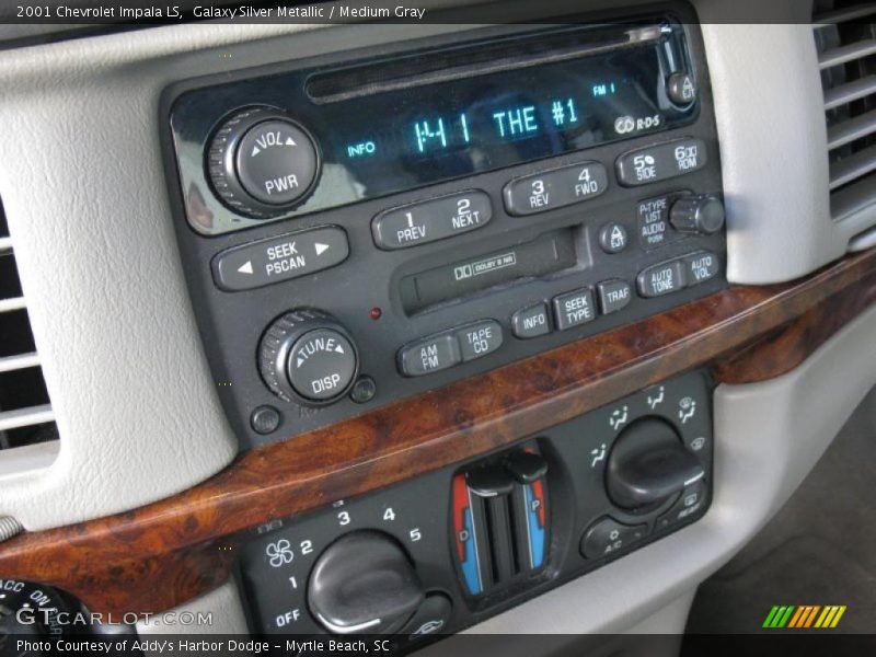 Galaxy Silver Metallic / Medium Gray 2001 Chevrolet Impala LS