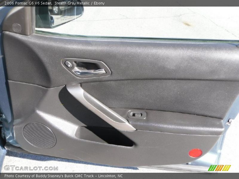 Stealth Gray Metallic / Ebony 2006 Pontiac G6 V6 Sedan