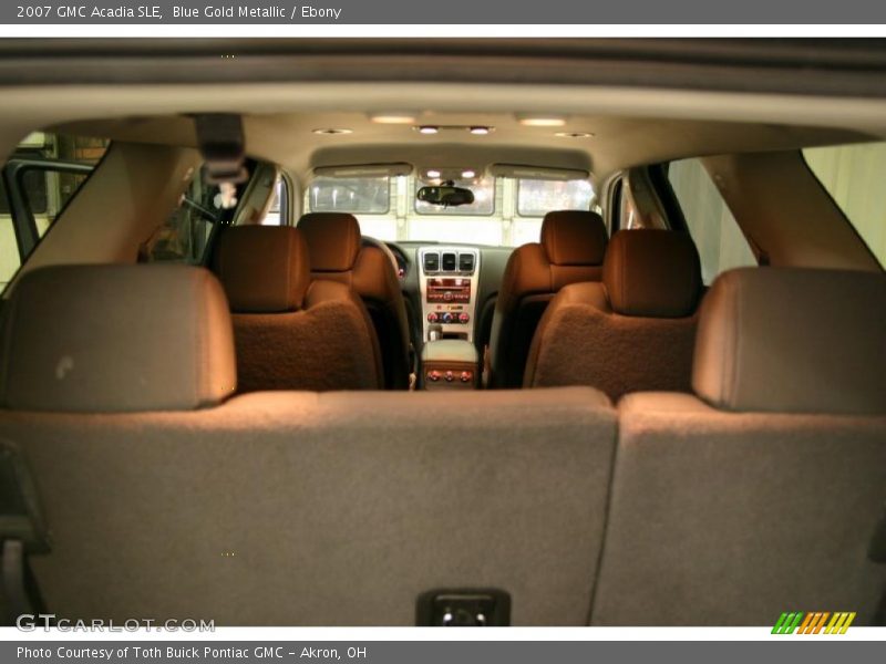 Blue Gold Metallic / Ebony 2007 GMC Acadia SLE