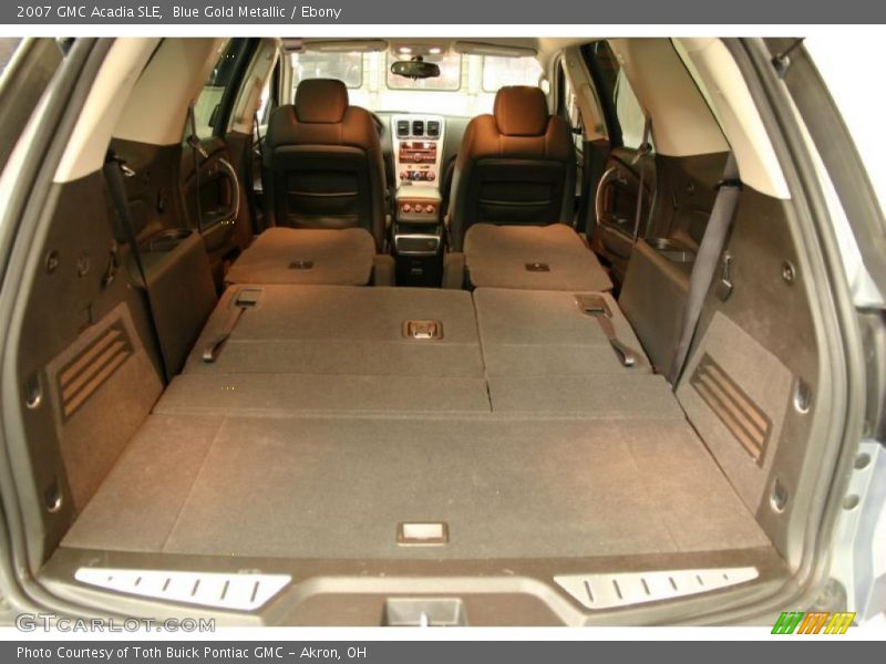 Blue Gold Metallic / Ebony 2007 GMC Acadia SLE