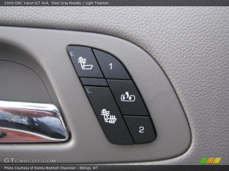 Steel Gray Metallic / Light Titanium 2009 GMC Yukon SLT 4x4