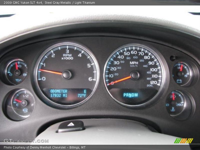 Steel Gray Metallic / Light Titanium 2009 GMC Yukon SLT 4x4