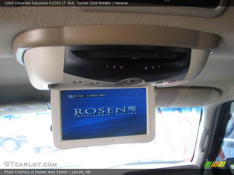 Sunset Gold Metallic / Neutral 1999 Chevrolet Suburban K1500 LT 4x4