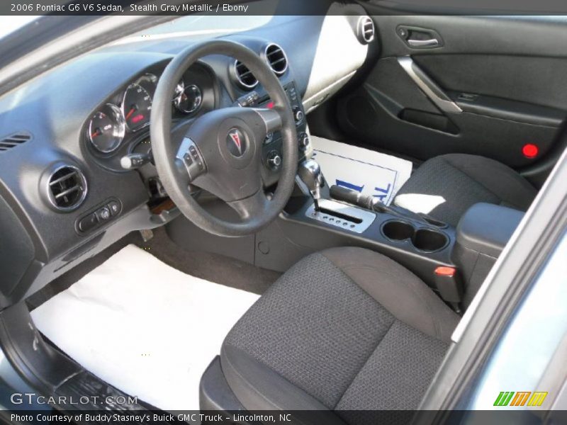 Stealth Gray Metallic / Ebony 2006 Pontiac G6 V6 Sedan