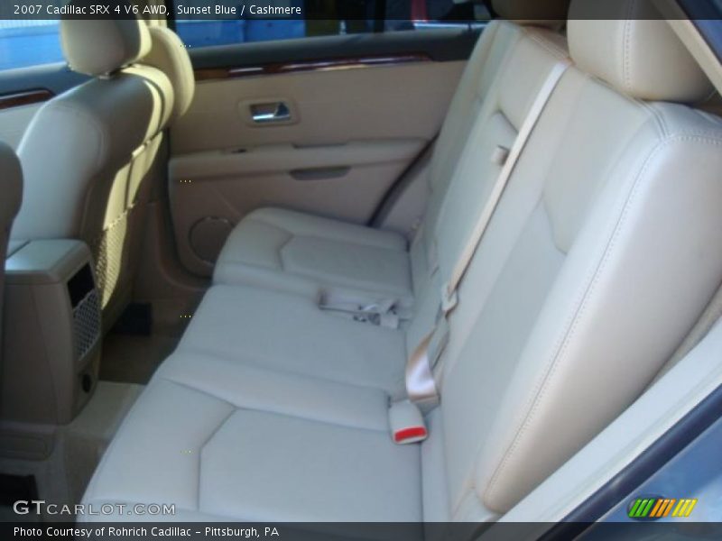 Sunset Blue / Cashmere 2007 Cadillac SRX 4 V6 AWD