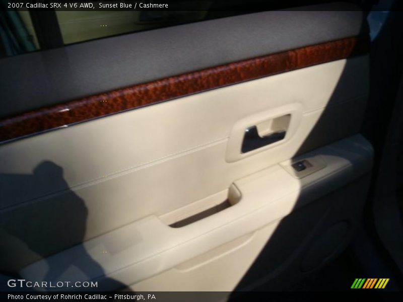 Sunset Blue / Cashmere 2007 Cadillac SRX 4 V6 AWD