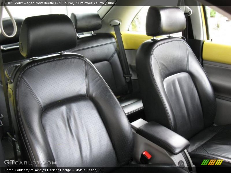 Sunflower Yellow / Black 2005 Volkswagen New Beetle GLS Coupe