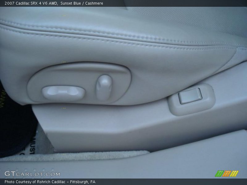 Sunset Blue / Cashmere 2007 Cadillac SRX 4 V6 AWD