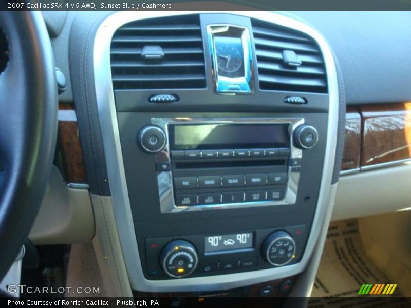 Sunset Blue / Cashmere 2007 Cadillac SRX 4 V6 AWD