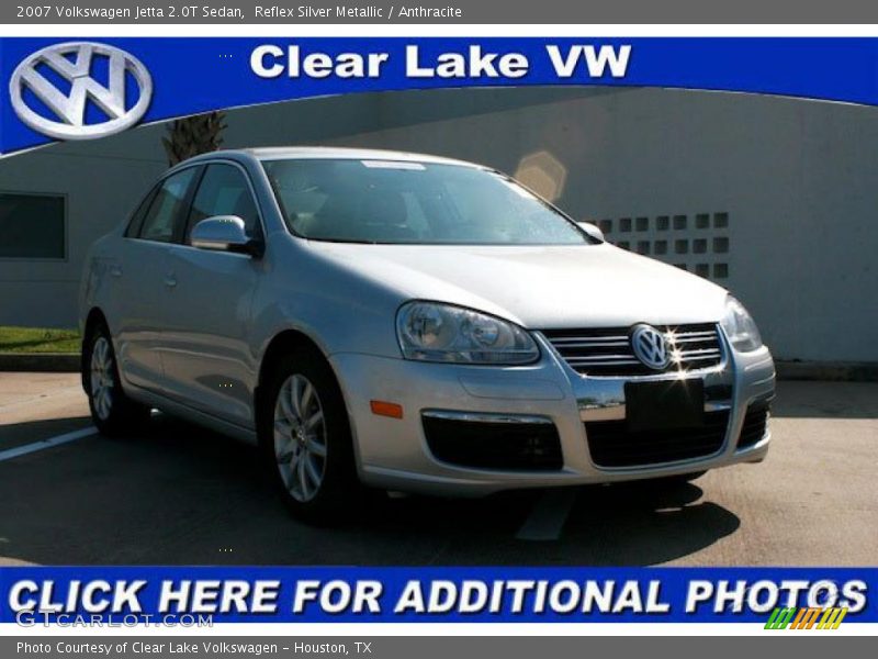 Reflex Silver Metallic / Anthracite 2007 Volkswagen Jetta 2.0T Sedan