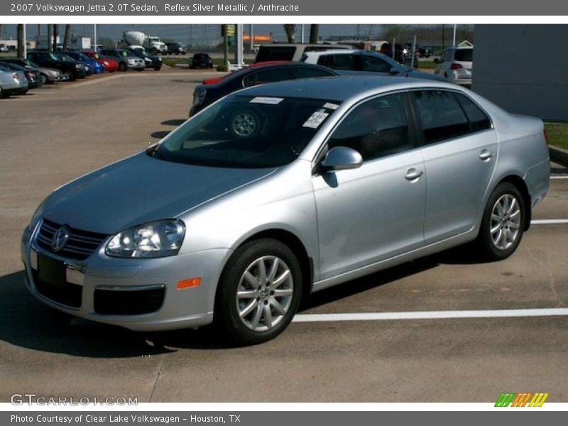 Reflex Silver Metallic / Anthracite 2007 Volkswagen Jetta 2.0T Sedan
