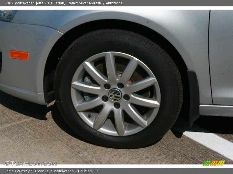 Reflex Silver Metallic / Anthracite 2007 Volkswagen Jetta 2.0T Sedan