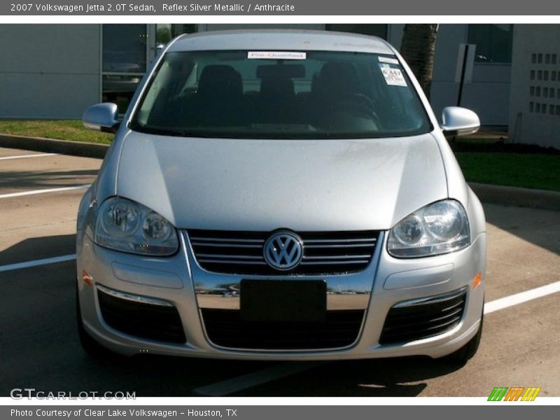 Reflex Silver Metallic / Anthracite 2007 Volkswagen Jetta 2.0T Sedan