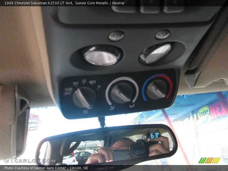 Sunset Gold Metallic / Neutral 1999 Chevrolet Suburban K1500 LT 4x4