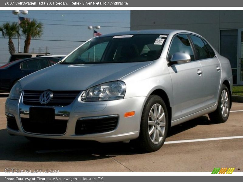 Reflex Silver Metallic / Anthracite 2007 Volkswagen Jetta 2.0T Sedan