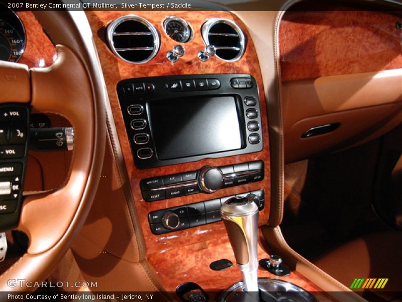 Silver Tempest / Saddle 2007 Bentley Continental GT Mulliner