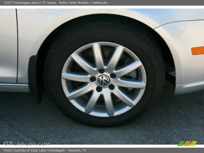 Reflex Silver Metallic / Anthracite 2007 Volkswagen Jetta 2.0T Sedan