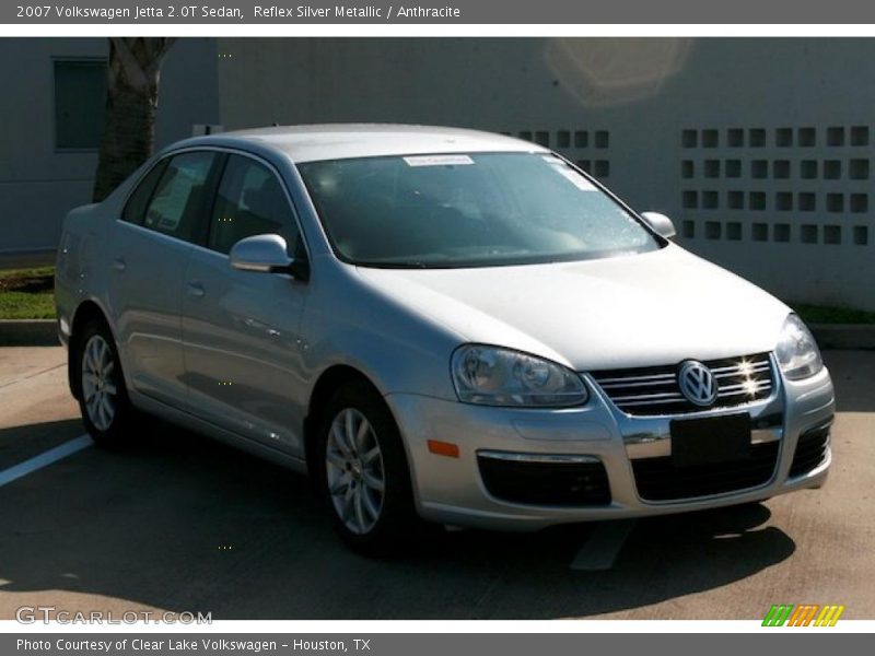 Reflex Silver Metallic / Anthracite 2007 Volkswagen Jetta 2.0T Sedan
