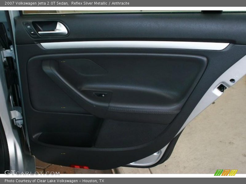 Reflex Silver Metallic / Anthracite 2007 Volkswagen Jetta 2.0T Sedan