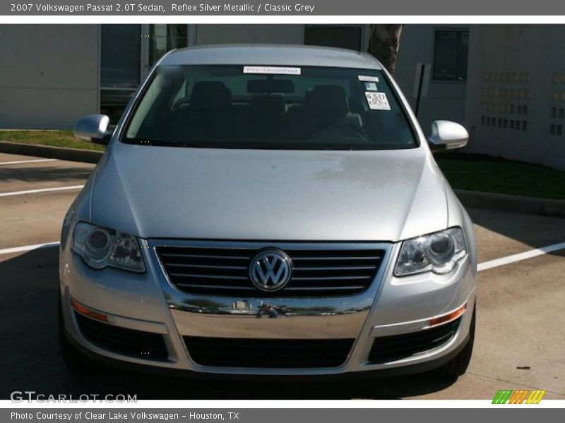 Reflex Silver Metallic / Classic Grey 2007 Volkswagen Passat 2.0T Sedan