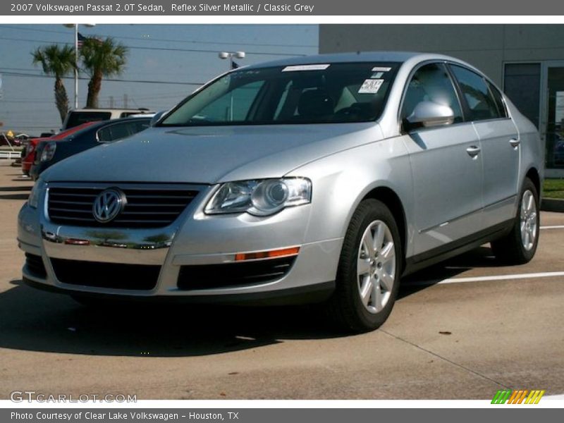 Reflex Silver Metallic / Classic Grey 2007 Volkswagen Passat 2.0T Sedan