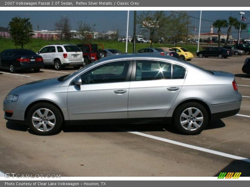 Reflex Silver Metallic / Classic Grey 2007 Volkswagen Passat 2.0T Sedan