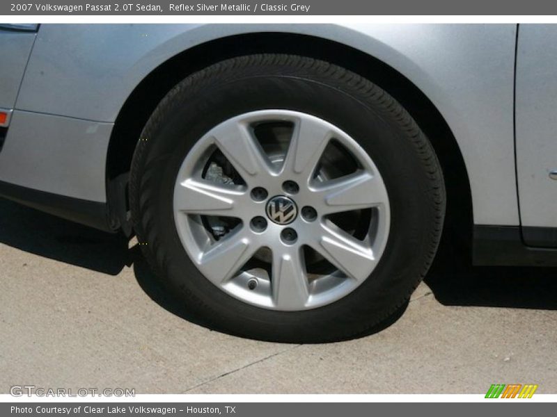 Reflex Silver Metallic / Classic Grey 2007 Volkswagen Passat 2.0T Sedan