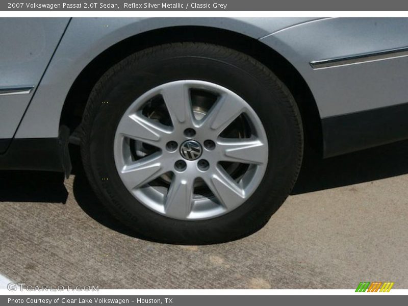 Reflex Silver Metallic / Classic Grey 2007 Volkswagen Passat 2.0T Sedan