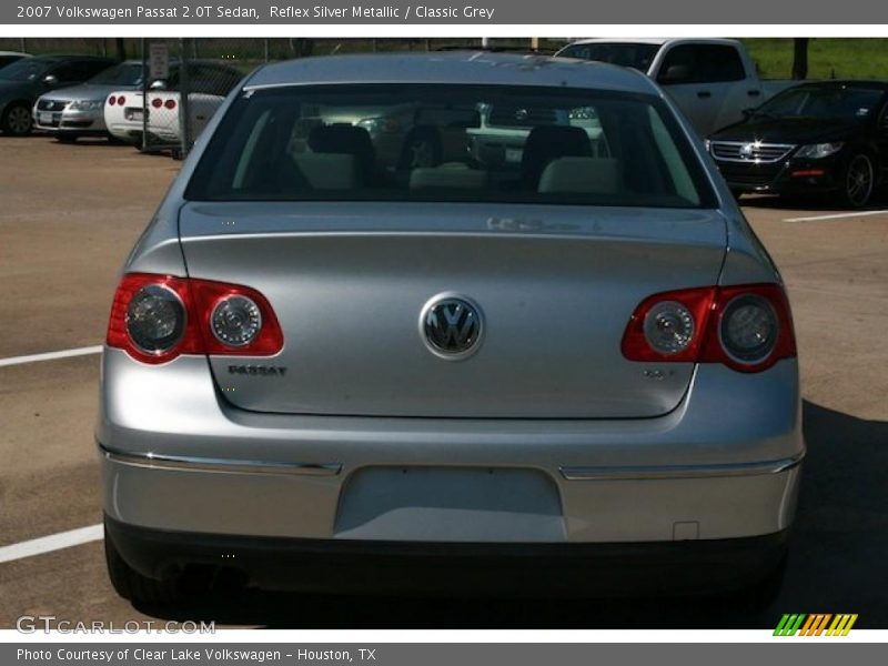 Reflex Silver Metallic / Classic Grey 2007 Volkswagen Passat 2.0T Sedan