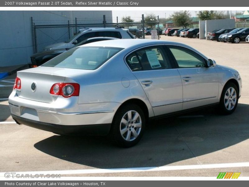 Reflex Silver Metallic / Classic Grey 2007 Volkswagen Passat 2.0T Sedan