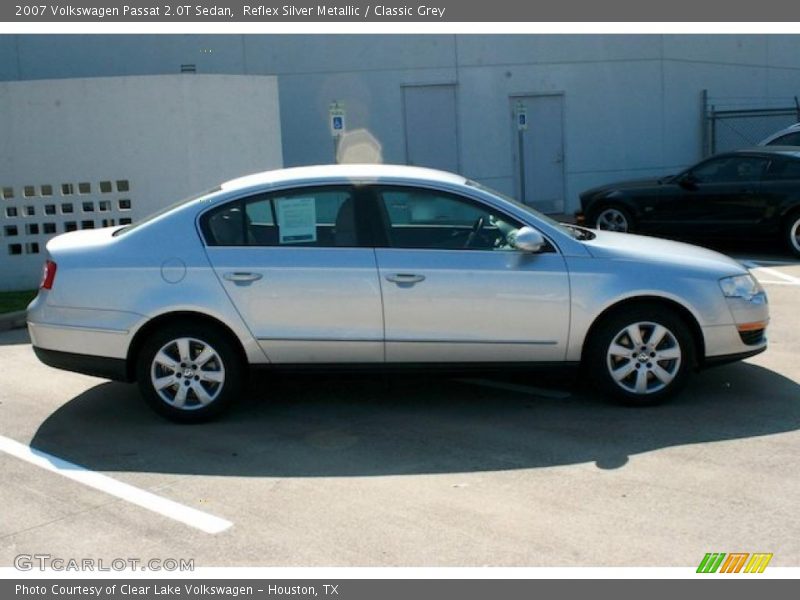 Reflex Silver Metallic / Classic Grey 2007 Volkswagen Passat 2.0T Sedan
