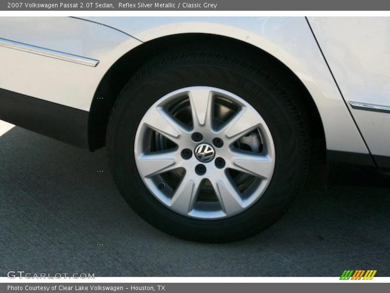 Reflex Silver Metallic / Classic Grey 2007 Volkswagen Passat 2.0T Sedan
